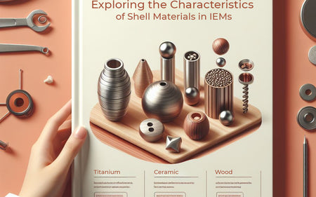 Exploring the Characteristics of Titanium, Stainless Steel, Stabilized Wood, and Ceramic as Shell Materials in IEMs